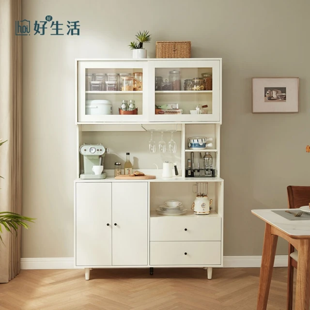 MUNA 家居 1016型2.7X4尺收納餐櫃(碗盤櫃 收納