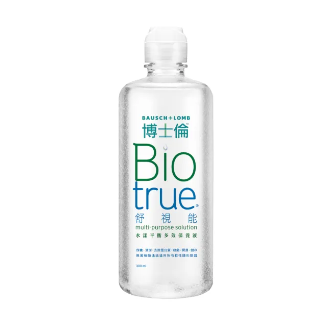 【博士倫 BAUSCH+LOMB】舒視能水漾平衡保養液300ml x4瓶組