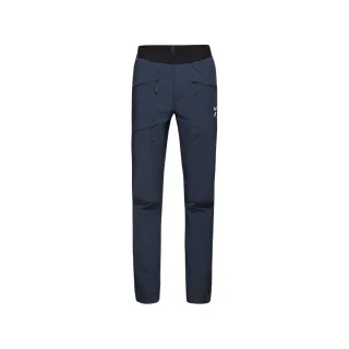 【Mammut 長毛象官方直營】Eiger Nordwand LightSO Pants 極限艾格防潑水彈性長褲 夜藍 男款 #1021-01300