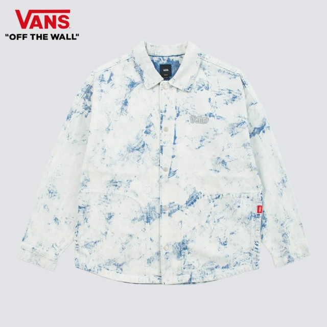 VANS 官方旗艦 蛇年限定系列 男女款白色/藍色牛仔襯衫外套