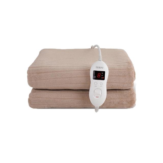 【SAMPO 聲寶】恆溫定時雙人法蘭絨電熱毯(HY-HB12)