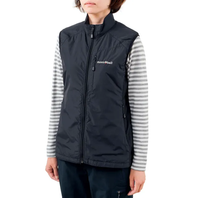 【mont bell】Light Shell VT 女款軟殼背心(1106560BOWT骨白 GRPH石墨灰 LGY淺灰)