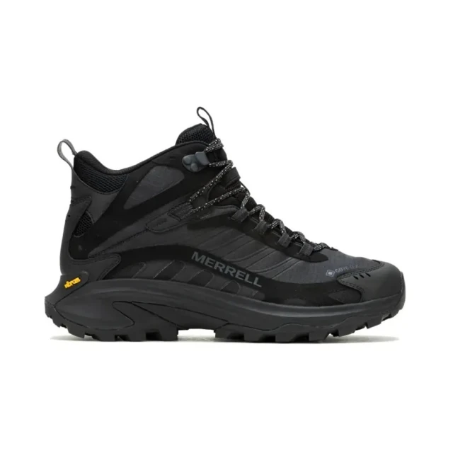 MERRELL Moab Speed 2 Mid GTX 男 戶外鞋 郊山 黃金大底 中筒 黑(ML037501)