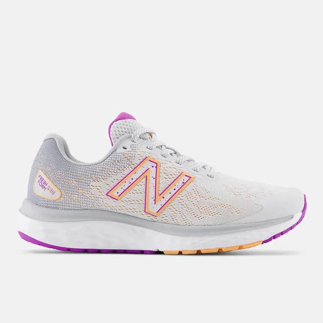 NEW BALANCE Fresh Foam 680 V7 女 慢跑鞋 運動 路跑 D 寬楦 灰紫(W680GN7)