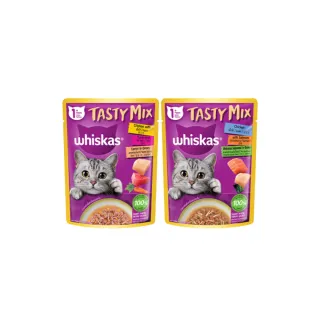 【Whiskas偉嘉】什錦珍味妙鮮包 70g*4入 寵物/貓罐頭/貓食