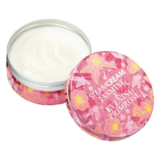 【STEAMCREAM 蒸汽乳霜】1430/茉莉與月見草 75g(甜美優雅香氣)