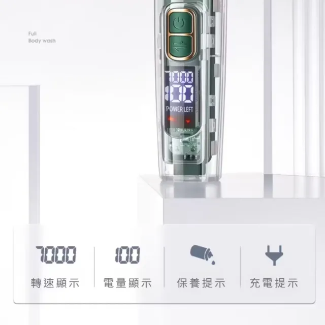 三檔電動寵物剃毛器-附4頭(可水洗 安全電剪 剪毛器 寵物剃刀 剃毛刀 理毛器 理髮器 剪毛器)