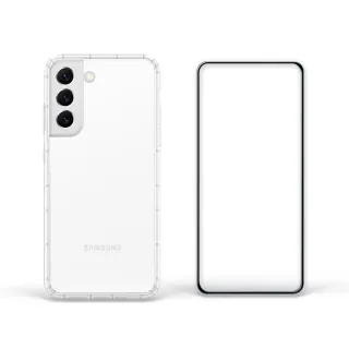 【Meteor】Samsung Galaxy S25 手機保護超值2件組(透明空壓殼+鋼化膜)