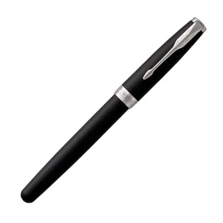 【PARKER】派克 卓爾霧黑白夾 F尖 鋼筆 法國製造
