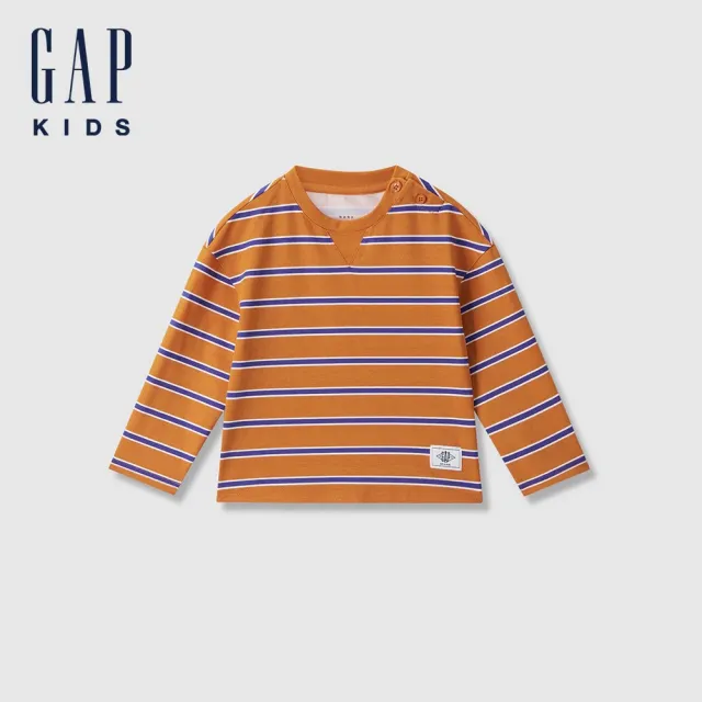 【GAP】兒童裝 Logo印花立領/小熊印花/圓領長袖T恤-多款可選(612587&612731&612742&646132&641754)