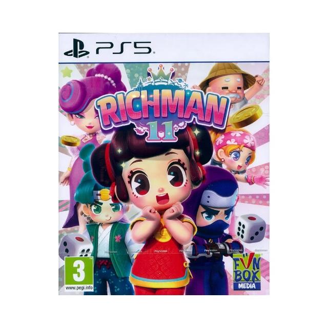 【SONY 索尼】PS5 大富翁11 RICHMAN 11(中英日文歐版)