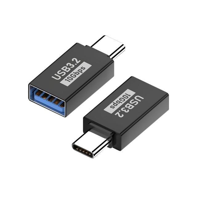 【台灣霓虹】Type-C公轉USB-A母轉接頭 USB3.2 10Gbps傳輸