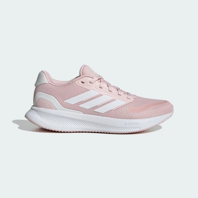 adidas 愛迪達 Runfalcon 5 W 女 慢跑鞋 運動 休閒 透氣 緩衝 舒適 愛迪達 粉紅(IE0528)