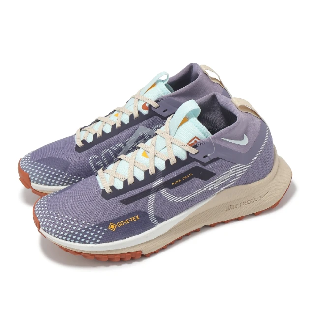 NIKE 耐吉 防水越野跑鞋 Wmns Pegasus Trail 4 GTX 女鞋 紫 藍 機能 戶外 運動鞋(DJ7929-502)