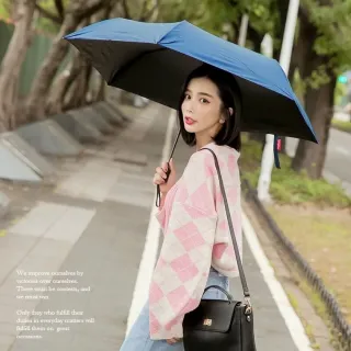 【雨傘王】1+1組合 BigRed極輕輕 21吋自動傘 折疊傘 超輕量 降溫12度 黑膠 防曬 抗UV(終身免費維修)