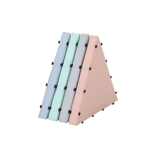 孩記得 FunDay 疊疊遊戲墊｜小三角(薄荷綠/灰石岩/玫瑰粉/盧沃斯藍 各1片)