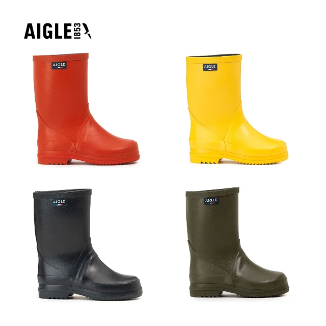 AIGLEAIGLE 童 經典粉彩膠靴AG-FS060 4色(童雨鞋 經典膠靴 雨靴)