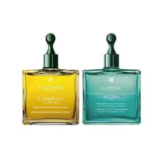 【RENE FURTERER 萊法耶】頭皮舒緩精油50ml(五號/紫苑草兩款任選.頭皮精華.平輸版)