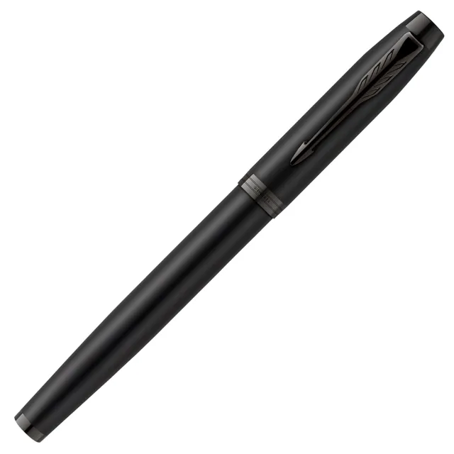【PARKER】派克 新IM 特別款 理性黑 鋼珠筆(金屬色系)