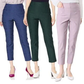 【VERTEX】100%日本製頂級絲光緹花美型褲-A