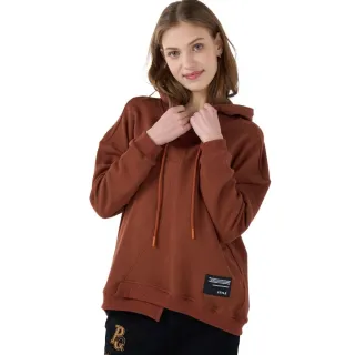 【Qiruo 奇若名品】秋冬專櫃咖啡色上衣3094A 連帽款 
