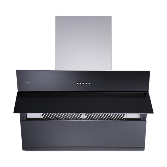 【SAKURA 櫻花】80CM近吸式大風機增壓磁吸油網除油煙機(R7615L 原廠技師安裝保固服務)