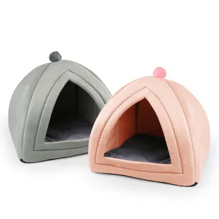 【貓本屋】蒙古包造型 半封閉 保暖寵物窩(XL特大號)