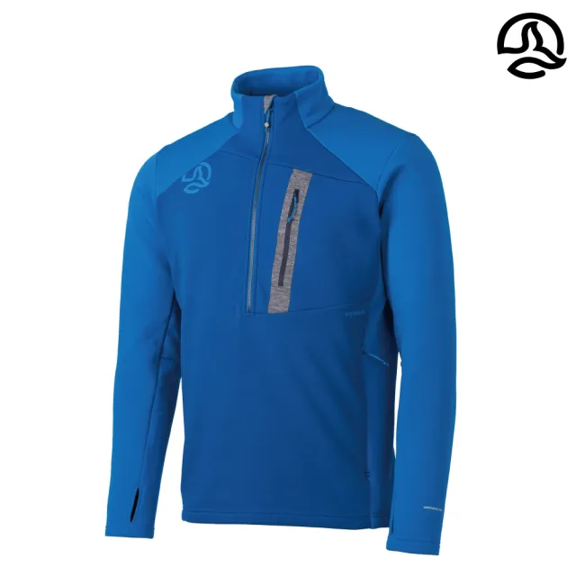【TERNUA】男 Warmshell Pro 半門襟保暖中層衣 PUNJAK 1208304(登山 中層 輕量 保暖)