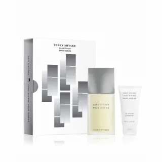 【官方直營 三宅一生 ISSEY MIYAKE】一生之水男性淡香水禮盒2023(男性淡香水75ml+沐浴膠50ml)