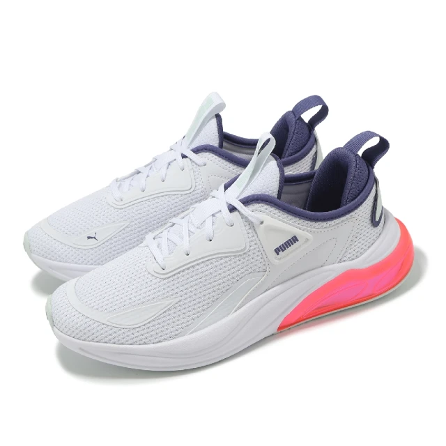 PUMA 慢跑鞋 Cell Thrill 男鞋 女鞋 白 粉 緩衝 輕量 休閒 運動鞋(310168-15)