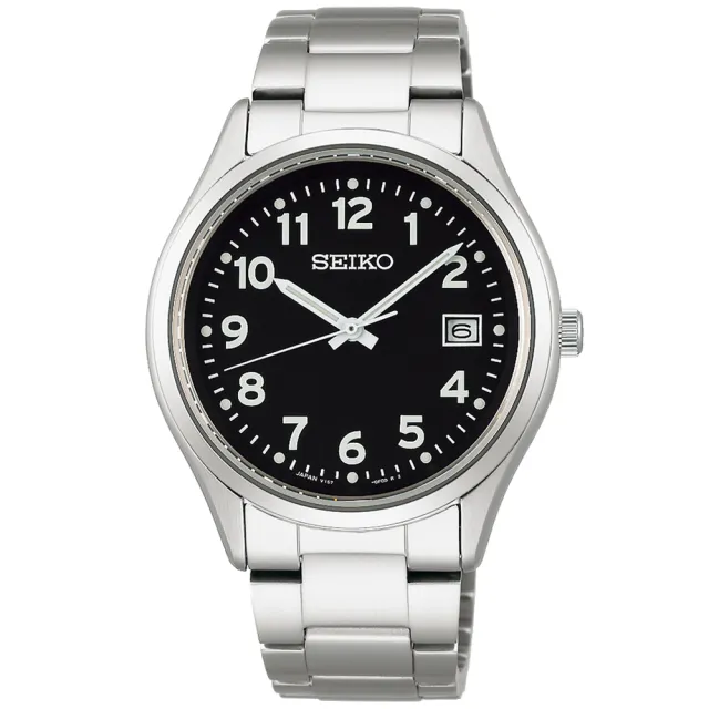 【SEIKO 精工】CS系列 日系簡約 太陽能時尚腕錶/38.7mm(SBPX155J / SBPX153J)