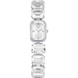 【SWAROVSKI 施華洛世奇】Millenia 風格無限八角切割水晶腕錶 端午 送禮 自用(5621173)