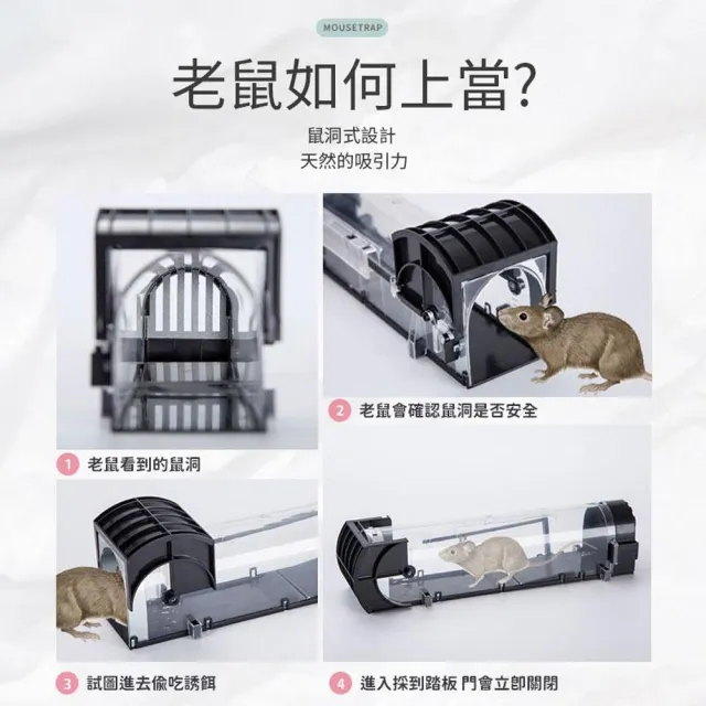 【愛Phone】鼠洞式捕鼠器(捕鼠器/捕鼠籠/滅鼠/捕鼠神器/ 老鼠籠/老鼠夾)