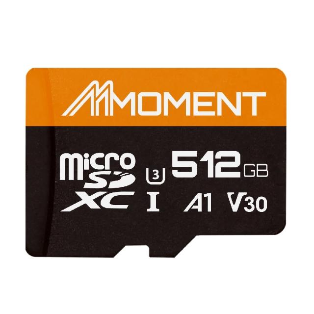 【Moment】MicroSD Card A1V30 512GB 記憶卡(512GB)