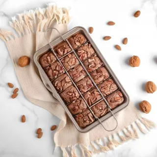 【甜點大師】布朗尼烤模(烹飪 烘焙 甜點 蛋糕 糕點 提拉米蘇 小麵包 多格)