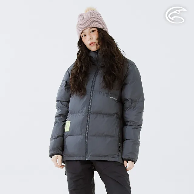 【ADISI】男女款SMAWARM BALL海洋溫控防風保暖連帽外套 AJ2421104 霧灰 S-2XL(蚵殼棉球 海洋紗)