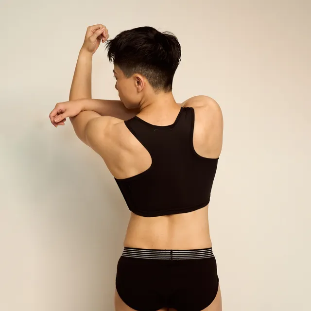 【DOUBLE】DOUBLE束胸 運動型半身(S~XL)