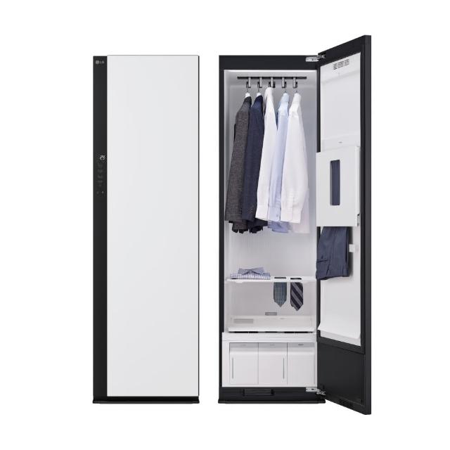 【LG 樂金】1916洗衣塔×第二代電子衣櫥〔1+1超值組〕(WD-S1916B+R723WG)