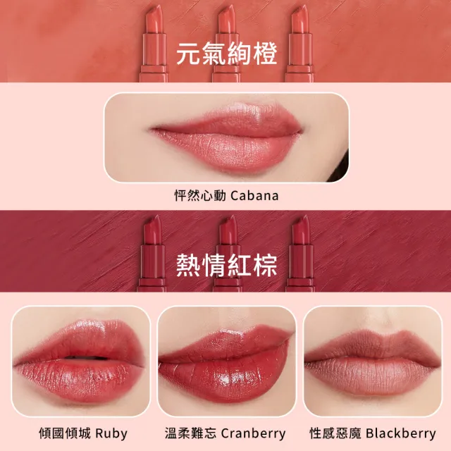 【Bobbi Brown 芭比波朗】迷戀輕吻唇膏-玫瑰星辰版3.4g Cranberry漿果紅