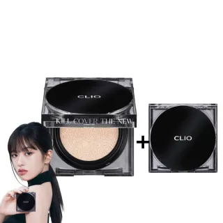 【CLIO 珂莉奧 官方直營】買大送小★Zoom In超持妝柔霧氣墊粉餅SPF 50+ PA+++(任選)