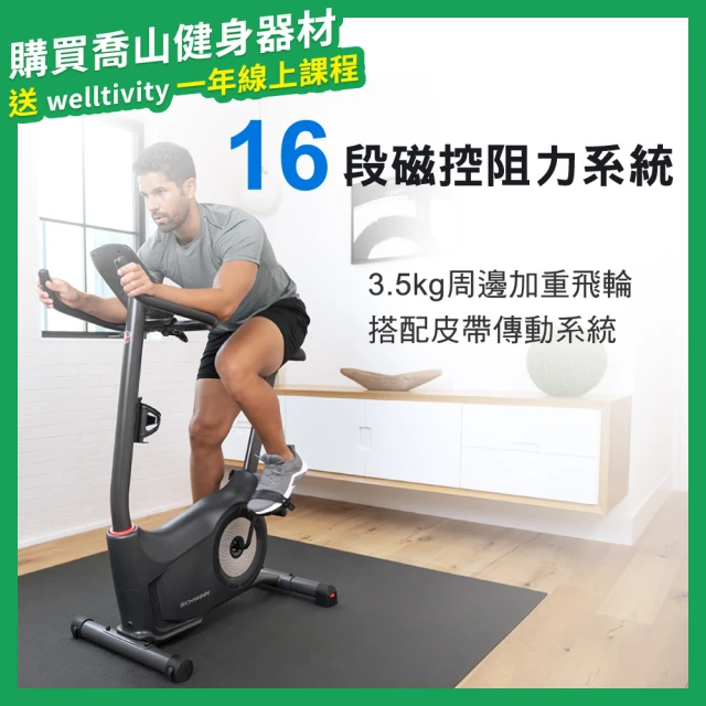 JOHNSON 喬山 Schwinn 510R 斜臥式健身車