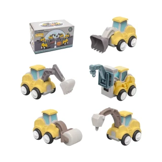 【OhBabyLaugh】按壓滑行車(玩具車/工程車/蓄力車/按壓起步車/工程小汽車/慣性車/慣性工程車)