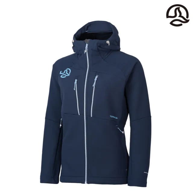 【TERNUA】女 Stormfleece Pro 連帽防風外套 LOKKTA 1644188(秋冬服飾 中層 登山)
