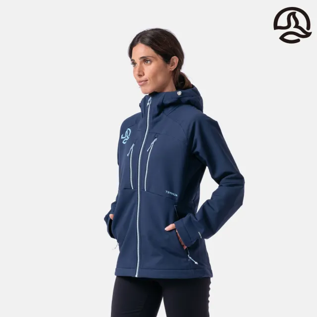 【TERNUA】女 Stormfleece Pro 連帽防風外套 LOKKTA 1644188(秋冬服飾 中層 登山)