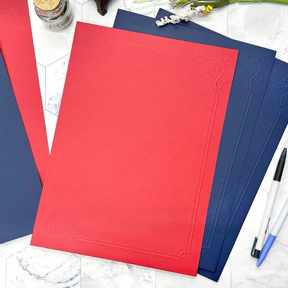 【SEASON 四季紙品禮品】A4輕便獎狀夾 3入(ZK008-03~04)