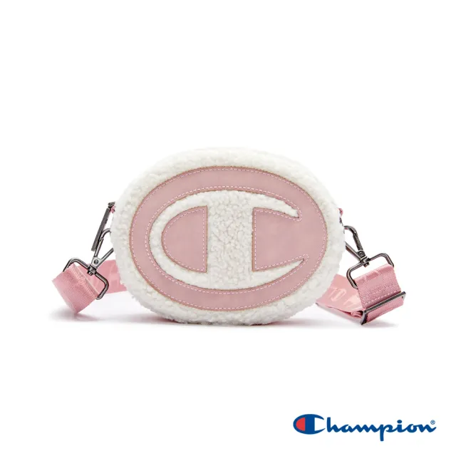 【Champion】雙11 官方直營-品牌經典LOGO絨毛拼接小圓包(4色)