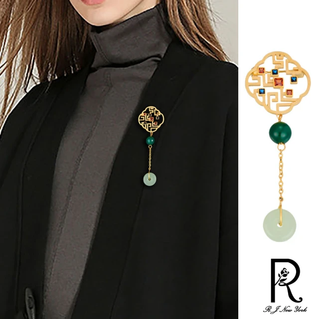 赫本珠寶 海洋貝母珍珠海星設計款水晶胸針好評推薦