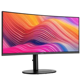 【MSI 微星】MD342CQP 34型 2K VA護眼曲面螢幕-黑(21:9/1500R/120Hz/喇叭/可調式支架)