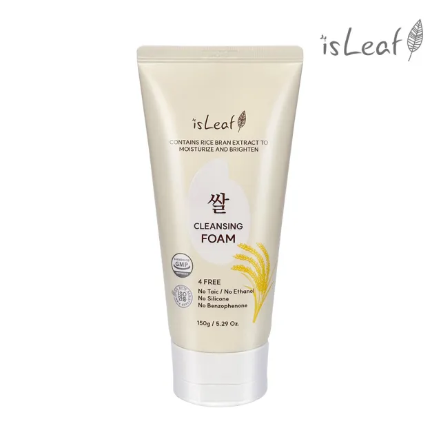 【isLeaf】韓國米粕亮白潔面乳150g(透亮)