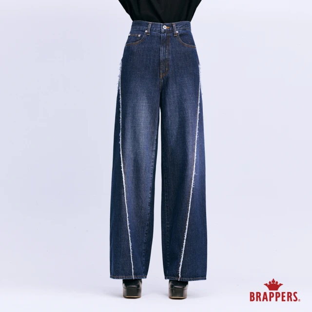 BRAPPERS 女款 Boy friend系列-高腰全棉寬